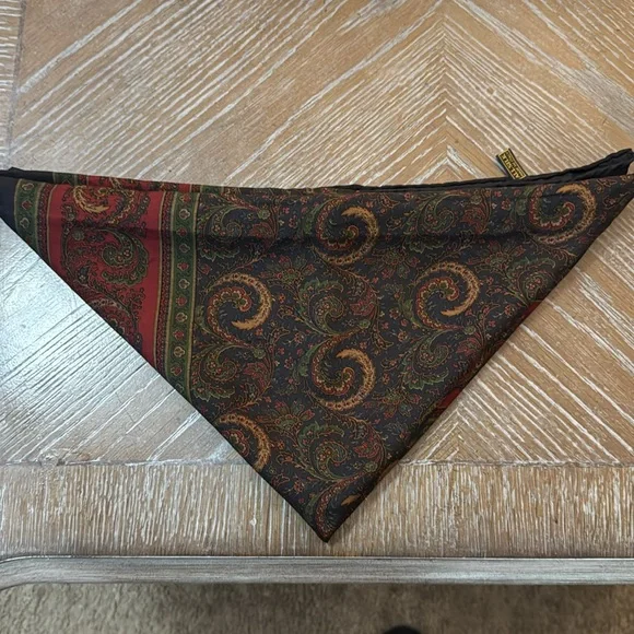 Coach Paisley Patterned Scarf - Picture 2 of 4